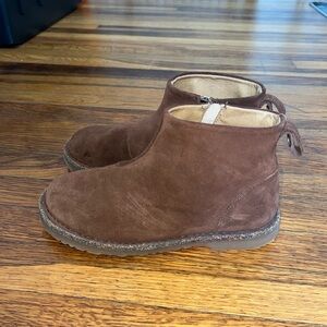 Birkenstock Brown Suede Ankle Boots